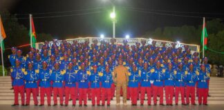 Académie militaire Georges-Namoano : La promotion ‘’Triomphe’’ prête à apporter sa contribution à la reconquête du territoire