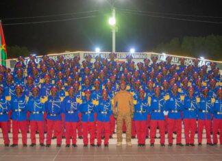 Académie militaire Georges-Namoano : La promotion ‘’Triomphe’’ prête à apporter sa contribution à la reconquête du territoire