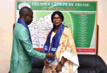 Régulation des médias : le président du CSC dit « merci » à Sidwaya