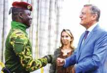 Coopération Burkina Faso-Union européenne : Wolfram Vetter est allé dire au revoir au chef de l’Etat burkinabè