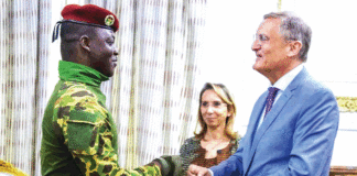 Coopération Burkina Faso-Union européenne : Wolfram Vetter est allé dire au revoir au chef de l’Etat burkinabè