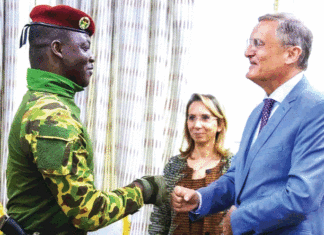 Coopération Burkina Faso-Union européenne : Wolfram Vetter est allé dire au revoir au chef de l’Etat burkinabè