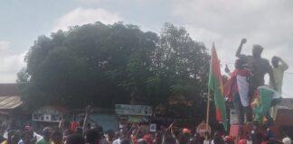 Soutien à la Transition : Des Gaoualais dans la rue pour rassurer « IB »