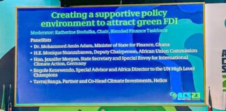 Mobilisation des finances climat : Les investisseurs souhaitent un partage des risques