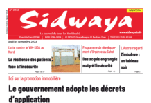 Une Sidwaya du 14-09-2023