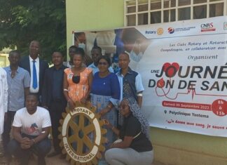 Rotary et Rotaract de Ouagadougou : une journée de don de sang pour sauver des vies