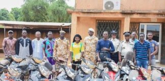 Ouagadougou : la police restitue 30 engins volés à leurs propriétaires
