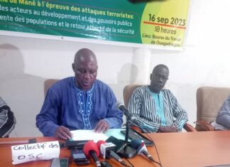 Situation sécuritaire à Mané : Le collectif des OSC de la commune demande la création d’un détachement militaire