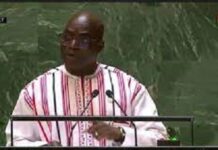 Discours de Bassolma Bazié, au nom du Capitaine Ibrahim Traoré, à l’ONU