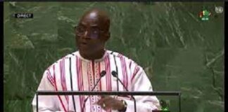 Discours de Bassolma Bazié, au nom du Capitaine Ibrahim Traoré, à l’ONU