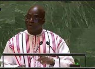 Discours de Bassolma Bazié, au nom du Capitaine Ibrahim Traoré, à l’ONU
