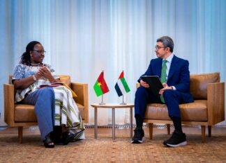 Coopération : Son Excellence Olivia Rouamba rencontre ses pairs des Emirats Arabes Unis et du Kossovo en marge de la 78e session des Nations Unis