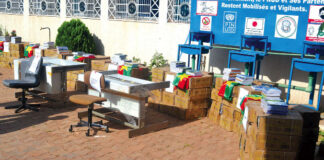 Commune de Bobo-Dioulasso : des fournitures scolaires pour les élèves déplacés internes