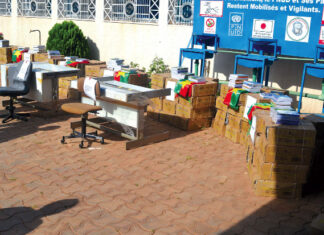 Commune de Bobo-Dioulasso : des fournitures scolaires pour les élèves déplacés internes