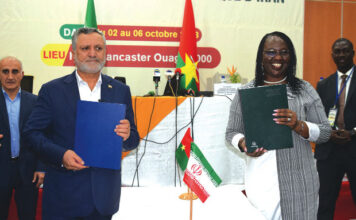 Commission mixte de coopération Burkina-Iran : huit accords signés