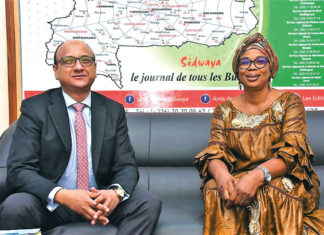 Coopération : l’ambassadeur Ibrahim El Khouli dit merci aux Editions Sidwaya