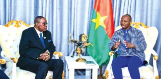 Contrôle législatif des finances publiques : des parlementaires africains chez Ousmane Bougouma