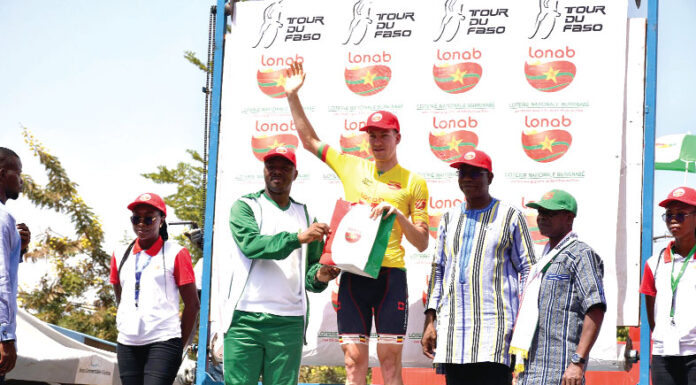 Tour du Faso 2023/3e étape : Wouters Rutger nouveau maillot jaune