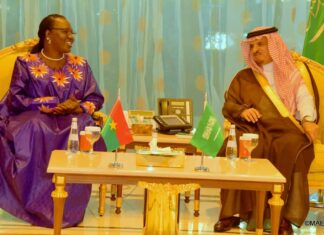 Burkina Faso-Arabie Saoudite : Olivia ROUAMBA plaide pour un renforcement de la coopération sécuritaire.
