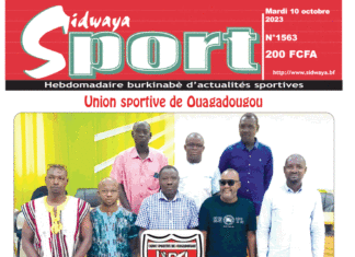 Une Sidwaya Sport du 10-10-2023