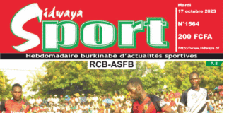 Une Sidwaya Sport du 17-10-2023
