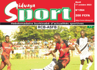 Une Sidwaya Sport du 17-10-2023
