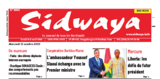 Une Sidwaya du 11-10-2023