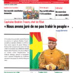 Une Sidwaya du 02-10-2023
