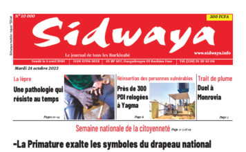Une du 24-10-2023