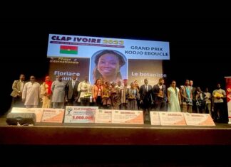 Clap ivoire 2023: la réalisatrice burkinabè Floriane Zoundi, lauréate du grand prix Kodjo Ebouclé