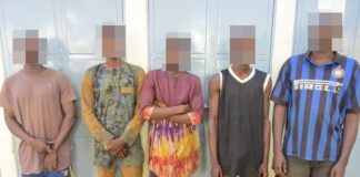 Ouagadougou : la police nationale met aux arrêts 5 présumés malfrats