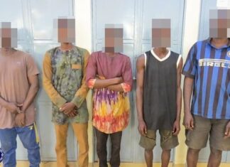 Ouagadougou : la police nationale met aux arrêts 5 présumés malfrats
