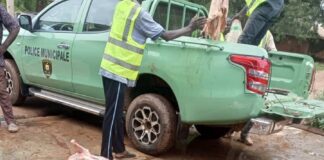 Ouagadougou : La police municipale saisi des carcasses d’animaux et détruit des sites d’abattage