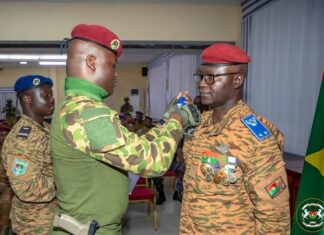 Forces armées nationales : le Colonel-major Kassoum COULIBALY reçoit ses attributs de Général de Brigade