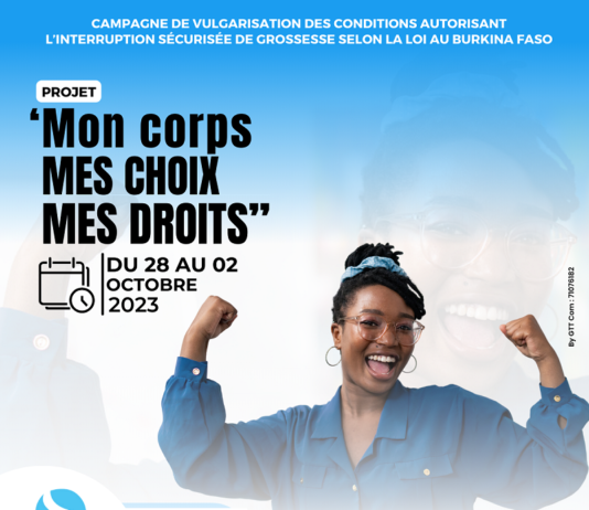 Droit en santé sexuelle et reproductive: Une e-campagne pour vulgariser les conditions d’accès à l’ISG selon la loi