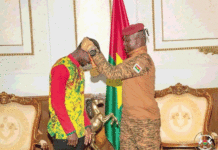 Hugues Fabrice Zango élevé au rang d’Officier de l’Ordre de l’Etalon