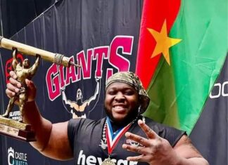 Sport : Le président de la Transition, le capitaine Ibrahim Traoré félicite Iron Biby pour son sacre mondial