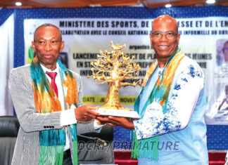 Construction du Burkina Faso : le Premier ministre appelle la jeunesse à être active