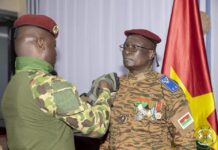 Forces armées nationales : le CEMGA reçoit ses attributs de Général de Brigade