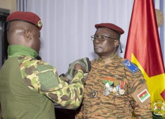 Forces armées nationales : le CEMGA reçoit ses attributs de Général de Brigade