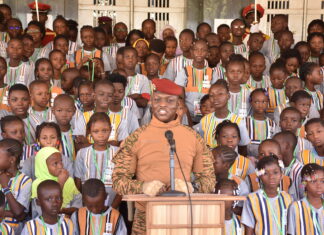 Journée mondiale de l’enfance : « Tant que les enfants du Burkina ne seront pas dans de meilleures conditions, notre combat ne s’arrêtera pas » capitaine Ibrahim Traoré