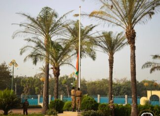 Montée des couleurs à la Présidence du Faso : le Chef de l’Etat invite à plus d’intégrité et de don de soi