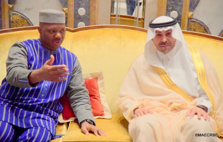 Sommet saoudo-africain: Le président de l&rsquo;ALT représente le chef de l&rsquo;État le Capitaine Ibrahim Traoré