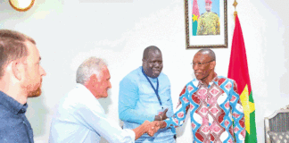 Tour du Faso 2023 Le Premier ministre reçoit la délégation belge