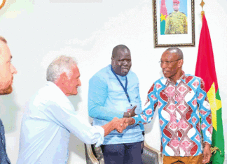 Tour du Faso 2023 Le Premier ministre reçoit la délégation belge