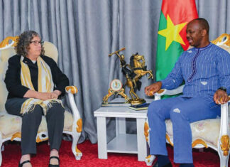 Assemblée législative de Transition : les adieux de l’ambassadeur américain, Sandra Clark