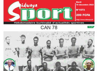 Une Sidwaya Sport du 19-12-2023