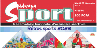 Une Sidwaya Sport du 26-12-2023