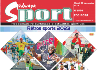 Une Sidwaya Sport du 26-12-2023