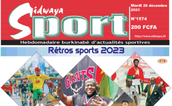 Une Sidwaya Sport du 26-12-2023